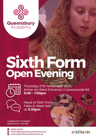 Open Evening Poster
